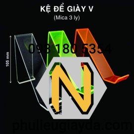 KỆ , GIÁ ĐỠ MICA MÀU TRƯNG BÀY SẢN PHẨM : GIÀY DÉP, DÂY NỊCH , GIÁ RUỘT GIÀY - CHẤT LƯỢNG CAO - GIÁ RẺ